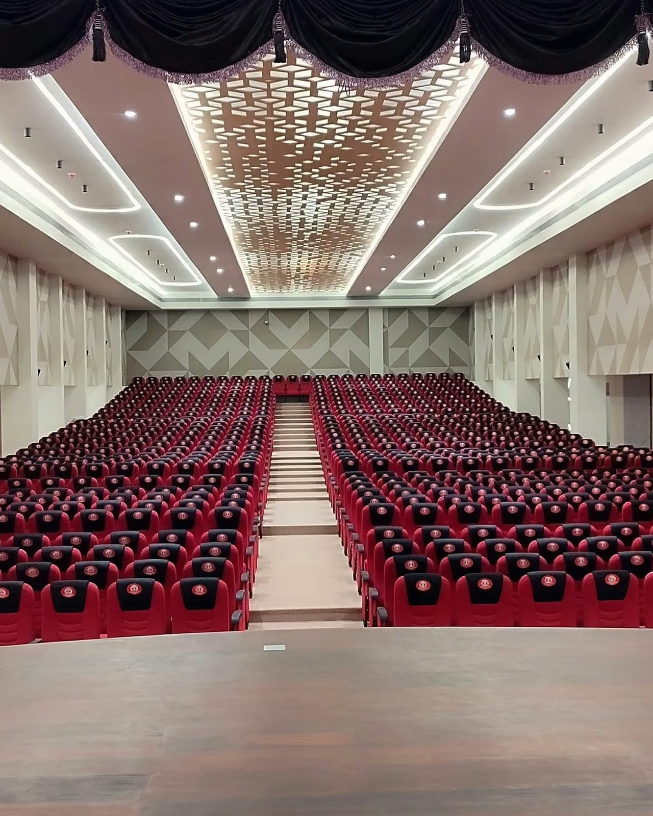 Auditorium, theatre seating, stage view