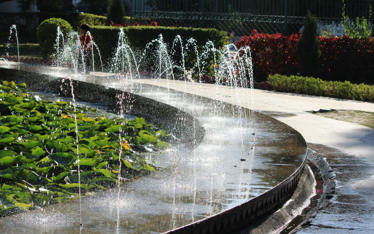 Garden fountain, udaipur