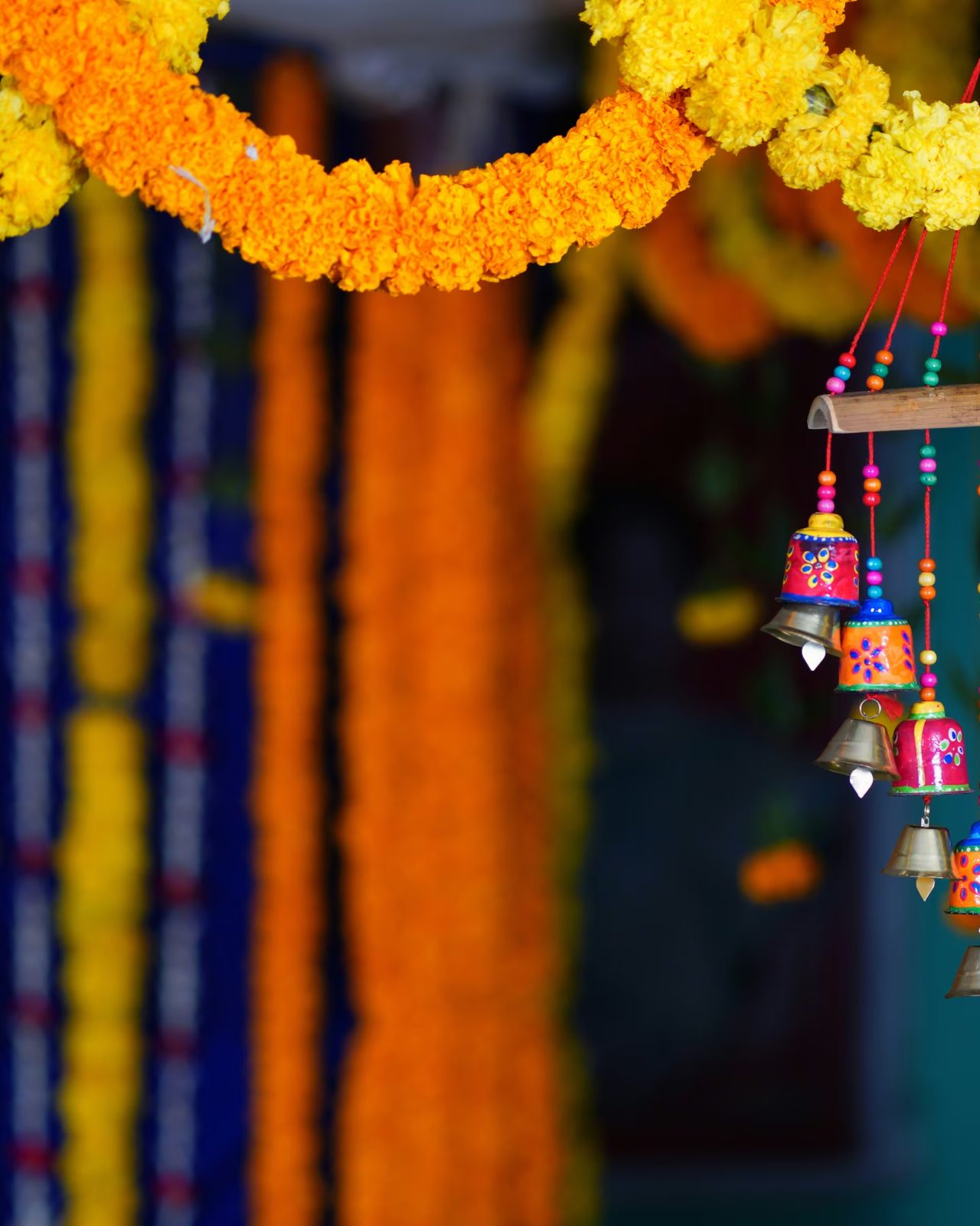 marigold, décor, craft, wedding